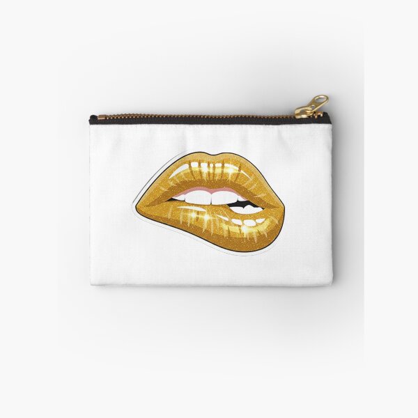 Item preview, Metallic Gold Glam Lips designed and sold by Gscode.
