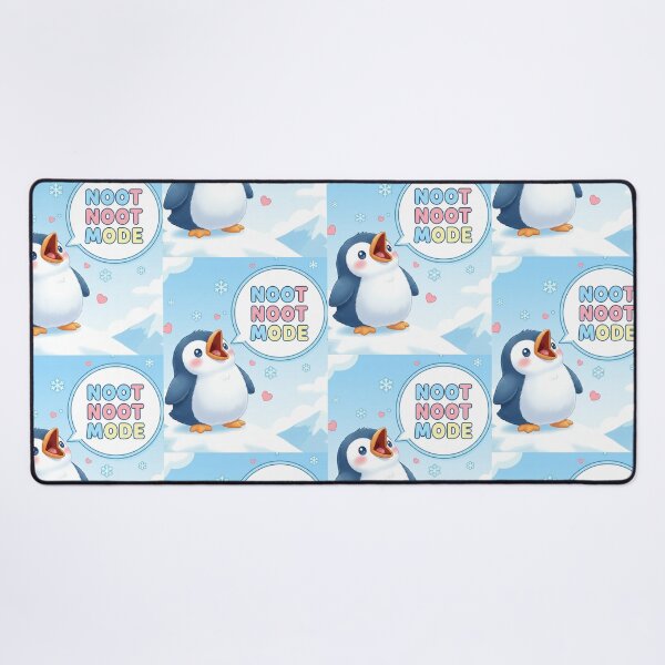 Item preview, Cute Penguin Noot Noot Mode – Funny Kawaii Penguin Design designed and sold by CuteOasis.