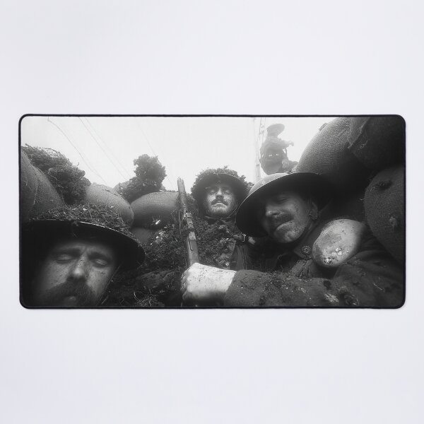 Item preview, War Weary Soldiers In Silence Before Battle at Dusk designed and sold by Skyframe Aviation.