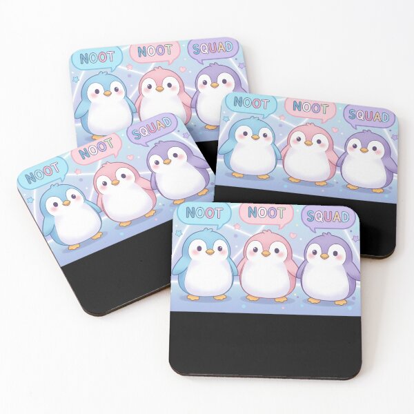 Item preview, Noot Noot Squad – Funny Cute Penguin Team Kawaii Design designed and sold by CuteOasis.
