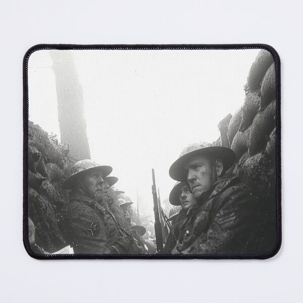 Item preview, British Infantry Preparing for the Next Attack amidst the Ruins designed and sold by Skyframe Aviation.