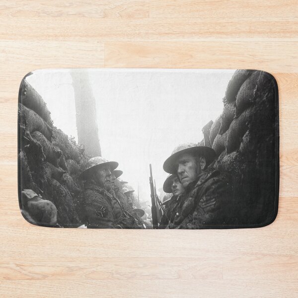 Item preview, British Infantry Preparing for the Next Attack amidst the Ruins designed and sold by Skyframe Aviation.