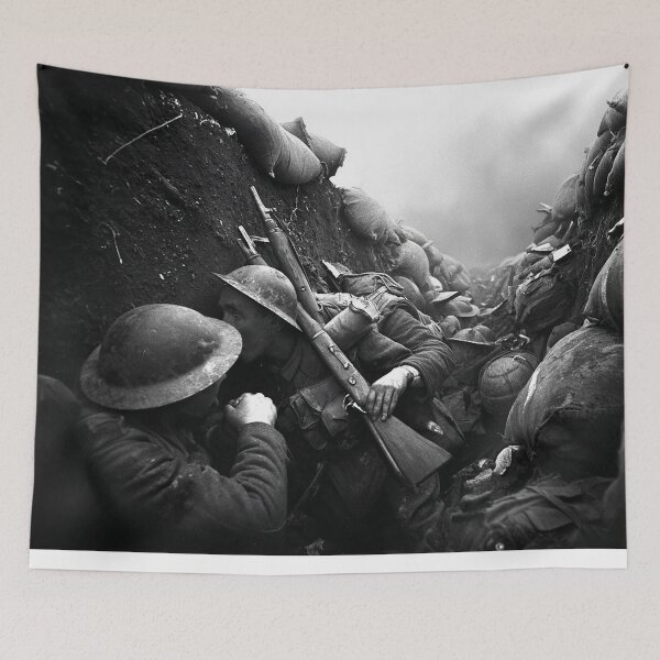 Item preview, The Soldiers of 1914 Holding the Line during a Lull in Battle designed and sold by Skyframe Aviation.