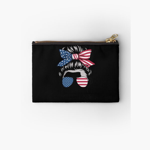Item preview, Inauguration Day 2025 Trump Girl Messy Bun  designed and sold by RoyTill0Art.