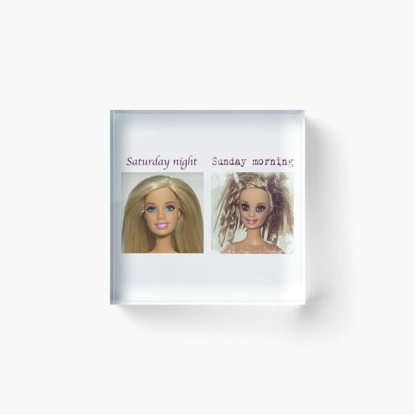 Item preview, Party Princess Doll Meme Face – Funny Retro Doll Reaction designed and sold by Alpha Stag.