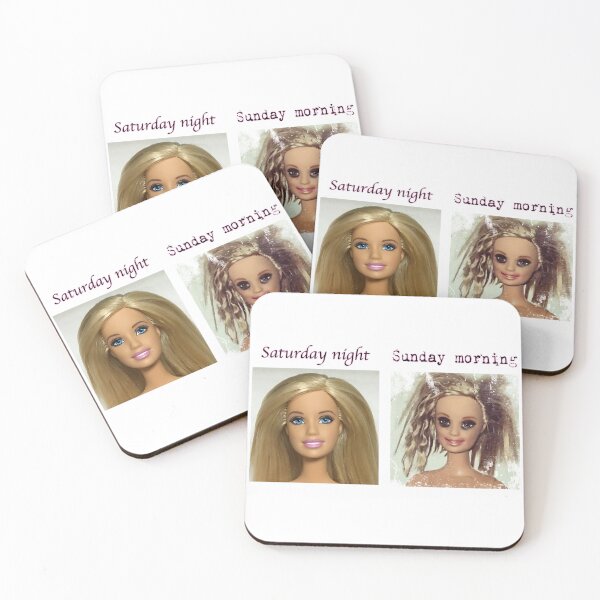 Item preview, Party Princess Doll Meme Face – Funny Retro Doll Reaction designed and sold by Alpha Stag.