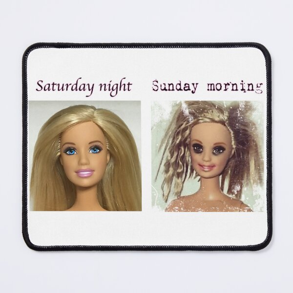 Item preview, Party Princess Doll Meme Face – Funny Retro Doll Reaction designed and sold by Alpha Stag.