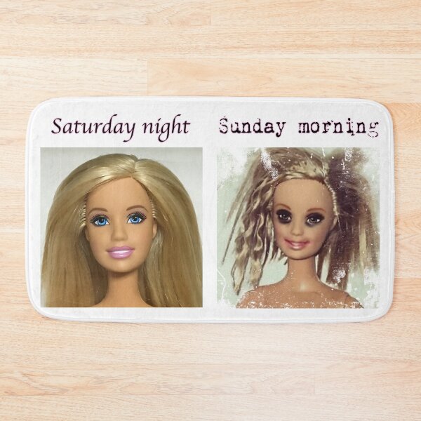 Item preview, Party Princess Doll Meme Face – Funny Retro Doll Reaction designed and sold by Alpha Stag.