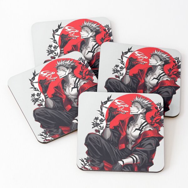 Item preview, Crimson Shadow Warrior – Dark Aesthetic Anime Art designed and sold by Dyan4.