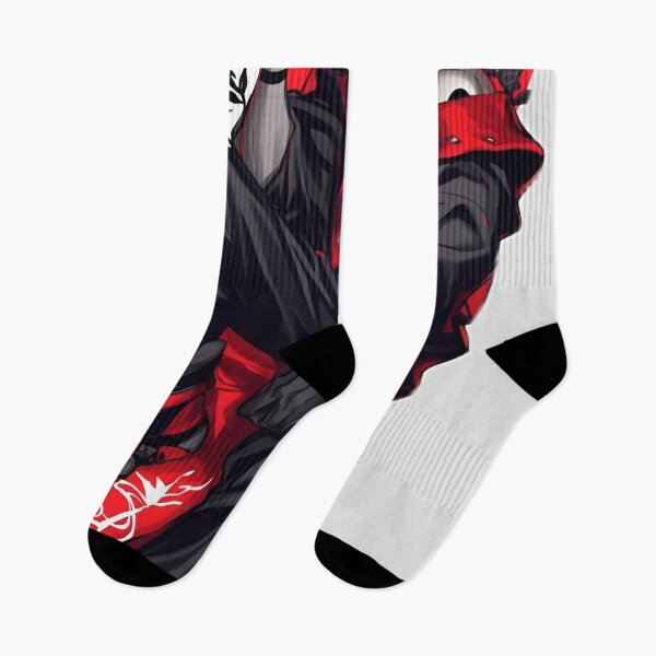 Item preview, Crimson Shadow Warrior – Dark Aesthetic Anime Art designed and sold by Dyan4.