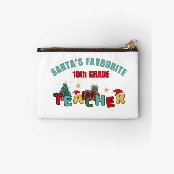 Item preview, Santa's Favourite 10th Grade Teacher designed and sold by DixieGirlStudio.