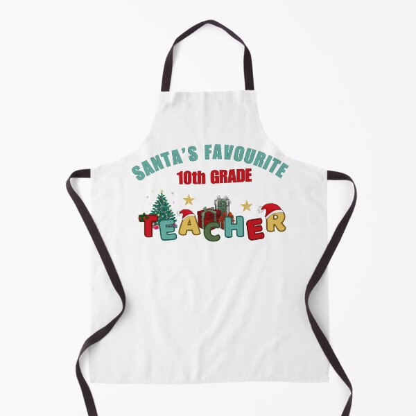 Item preview, Santa's Favourite 10th Grade Teacher designed and sold by DixieGirlStudio.