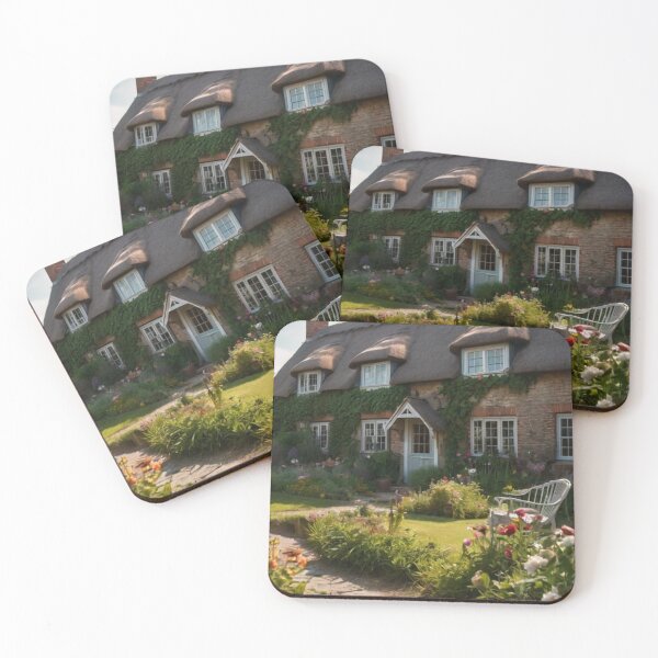 Item preview, English Garden Retreat in a Storybook Cottage Village designed and sold by BlareBlare.