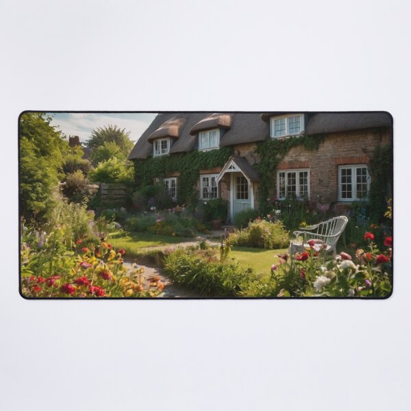 Item preview, English Garden Retreat in a Storybook Cottage Village designed and sold by BlareBlare.