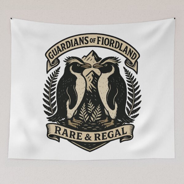 Item preview, Tawaki Penguin Guardians designed and sold by WildlifeInc.