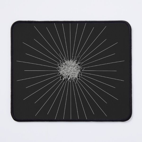 Item preview, Minimal Sunburst Line Art T-Shirt – Modern Geometric Radiant Design designed and sold by KDesignCrafts.