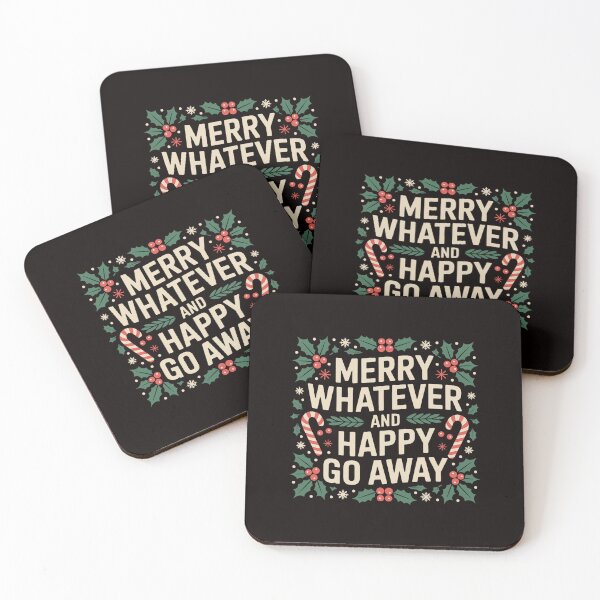Item preview, Merry Whatever Quote Scene With Bright Sarcastic Holiday Mood designed and sold by torildorxop.