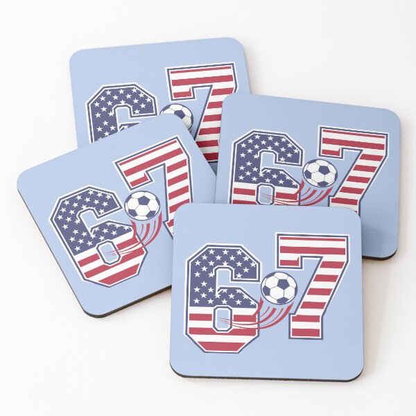 Item preview, 67 meme USA soccer designed and sold by Colorfulman.