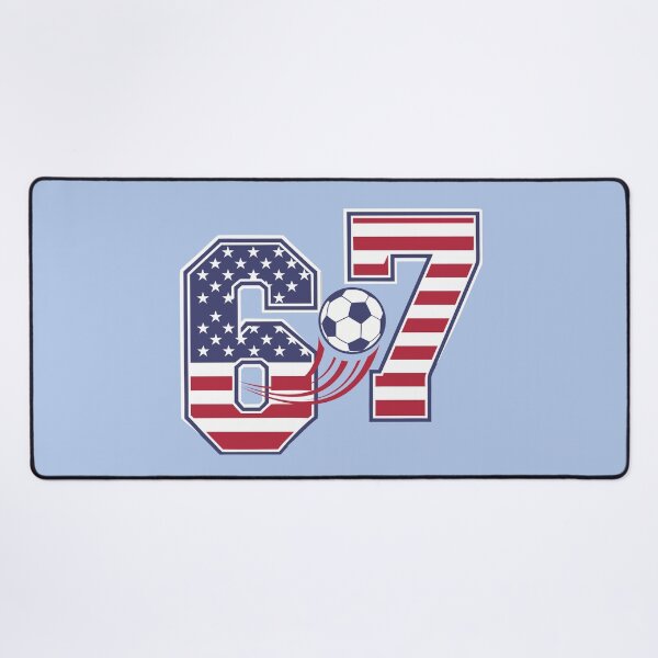 Item preview, 67 meme USA soccer designed and sold by Colorfulman.