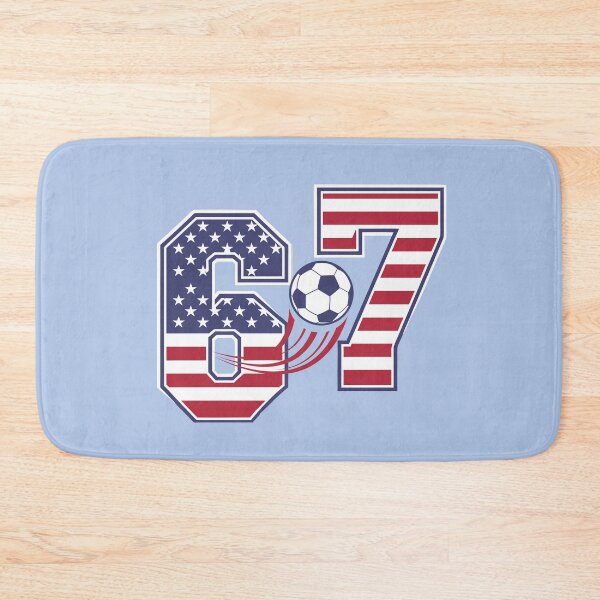 Item preview, 67 meme USA soccer designed and sold by Colorfulman.