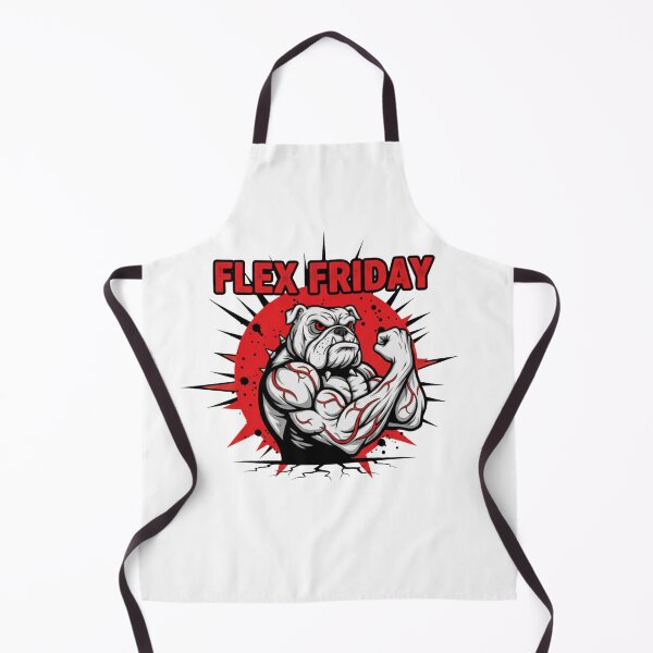 Item preview, Flex Friday – Pumped Bodybuilder Bulldog Flexing designed and sold by ReptiWorks.