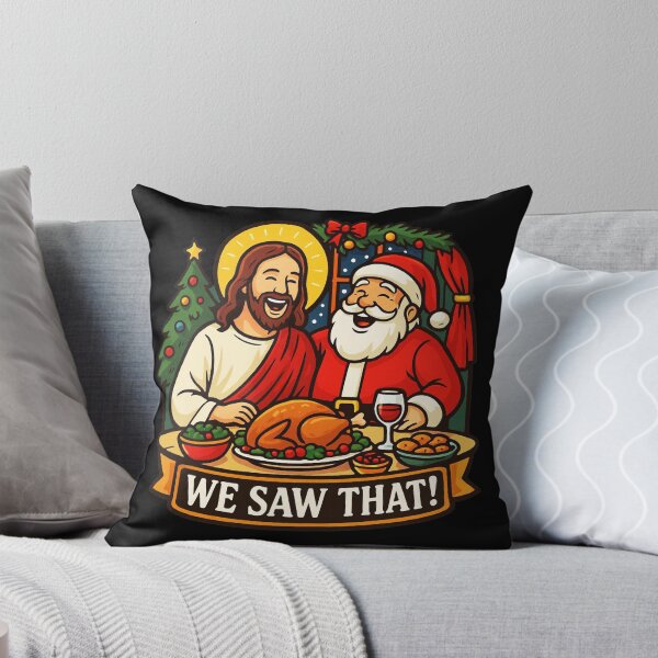 Item preview, We Saw That Jesus Santa Claus Christmas Tree designed and sold by plushism.