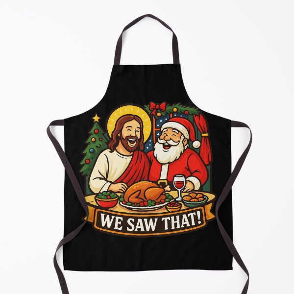 Item preview, We Saw That Jesus Santa Claus Christmas Tree designed and sold by plushism.