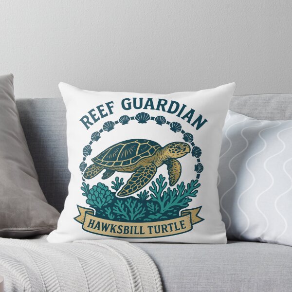 Item preview, Reef Guardian Hawksbill Turtle Design designed and sold by WildlifeInc.