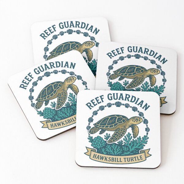 Item preview, Reef Guardian Hawksbill Turtle Design designed and sold by WildlifeInc.
