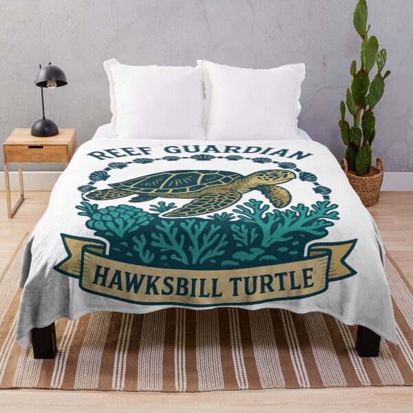 Item preview, Reef Guardian Hawksbill Turtle Design designed and sold by WildlifeInc.