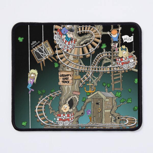 Item preview, Grump's Kart Track designed and sold by Junkwood by Duffey.