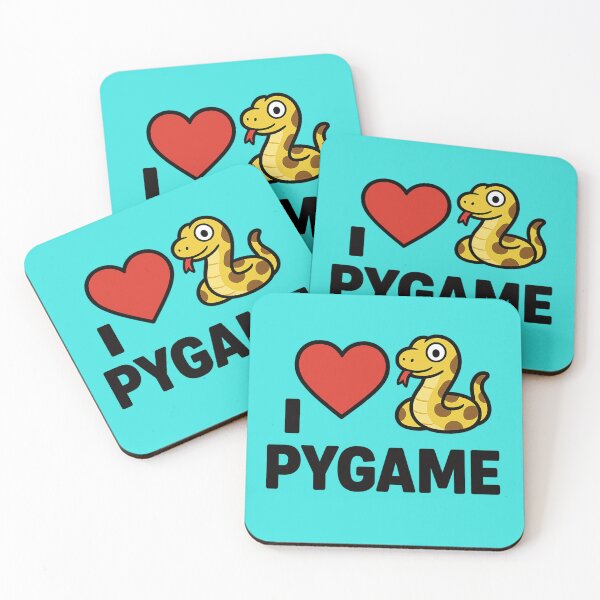 Item preview, I Love Pygame – Retro Pixel Snake Edition designed and sold by MikeHawkinWorld.