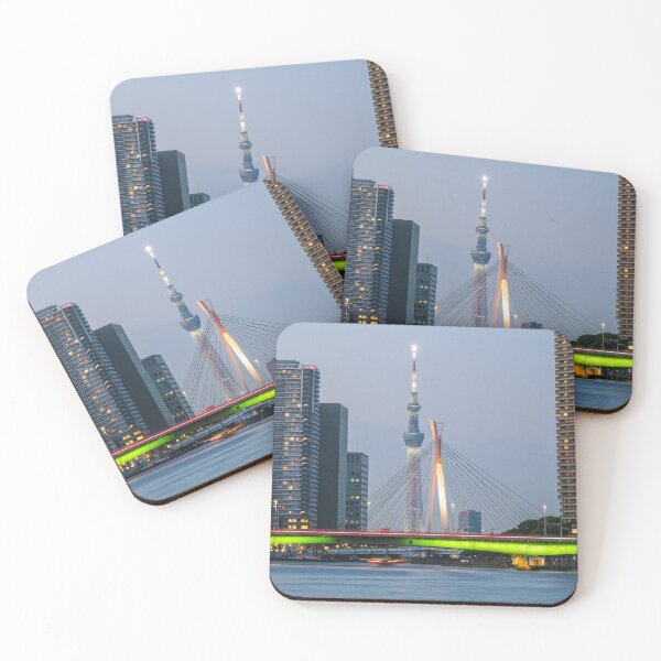 Item preview, View of the Tokyo Skytree and the Chuo Ohashi Bridge designed and sold by WorldScenery.