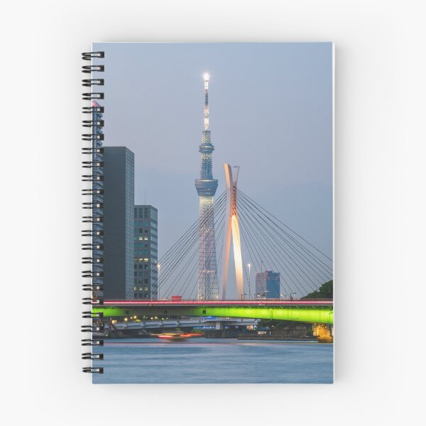 Item preview, View of the Tokyo Skytree and the Chuo Ohashi Bridge designed and sold by WorldScenery.