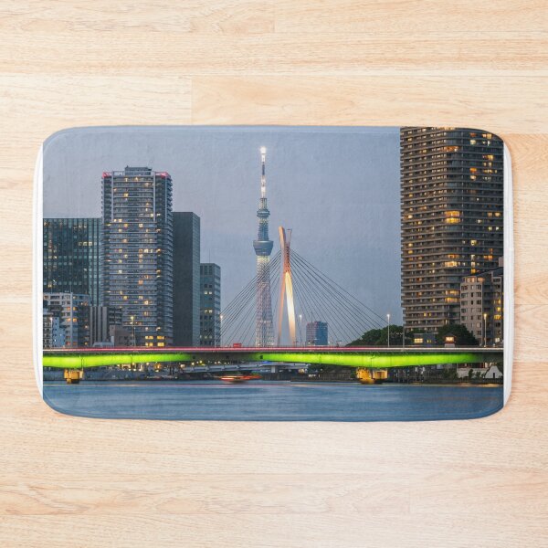 Item preview, View of the Tokyo Skytree and the Chuo Ohashi Bridge designed and sold by WorldScenery.