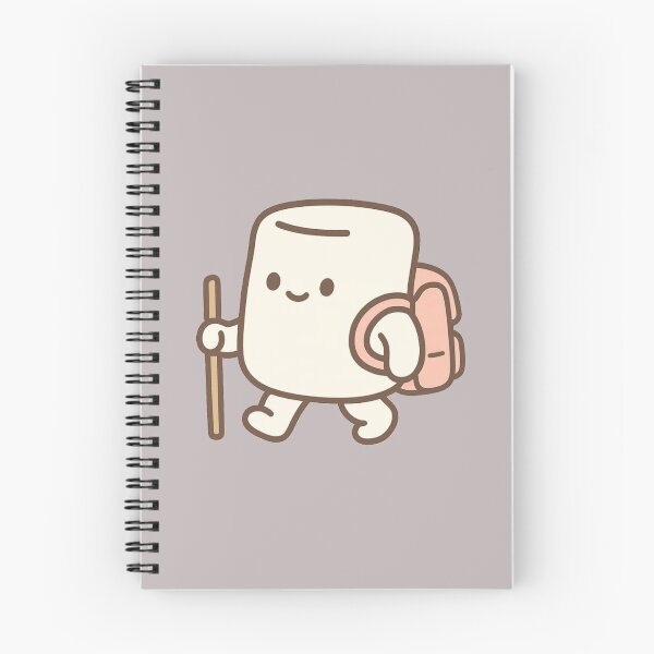 Item preview, Kawaii Marshmallow Hiker T-Shirt – Cute Adventure Backpack Graphic designed and sold by KDesignCrafts.