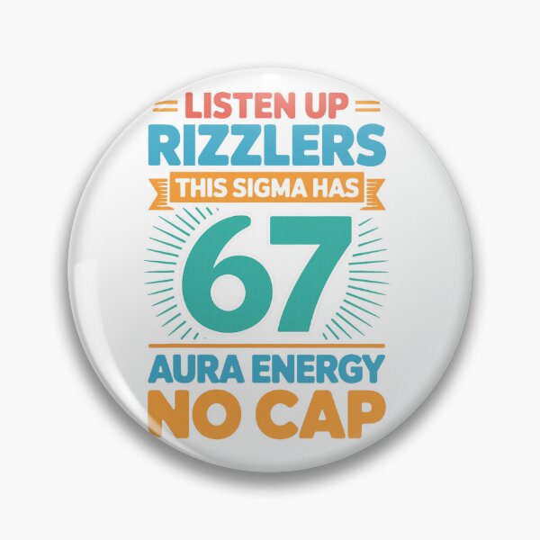 Item preview, Sigma Rizzler Aura Energy Sixty Seven Scene designed and sold by torildorxop.