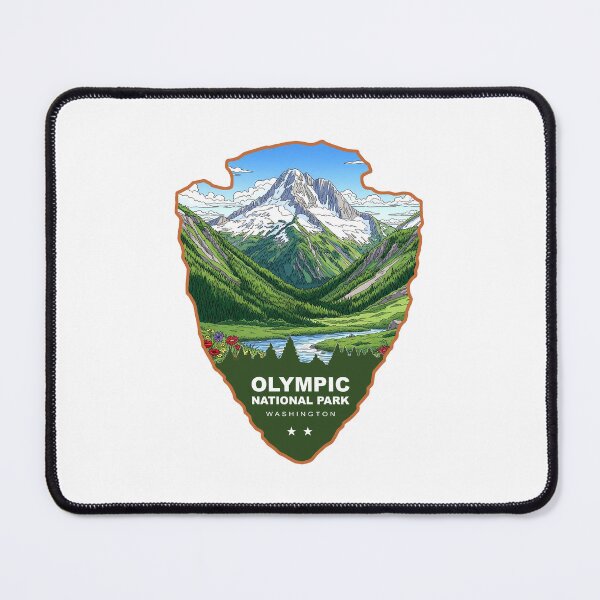 Item preview, Olympic National Park Washington Arrowhead designed and sold by Esskay Designs.