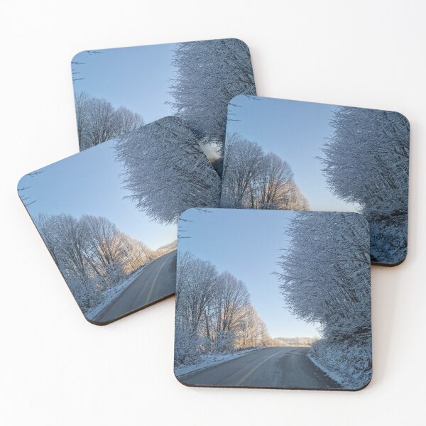 Item preview, Icy winter road designed and sold by EK EXCLUSIVE.