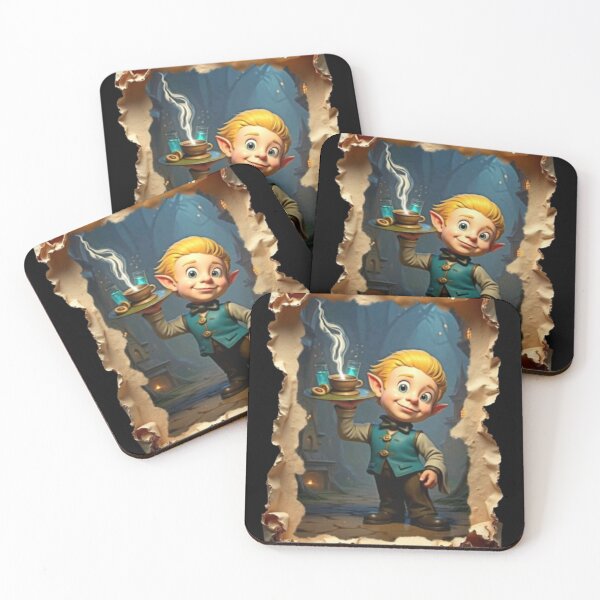 Item preview, Niko the Korrigan — The Little Magic Waiter of the Enchanted Wood designed and sold by artsnico.