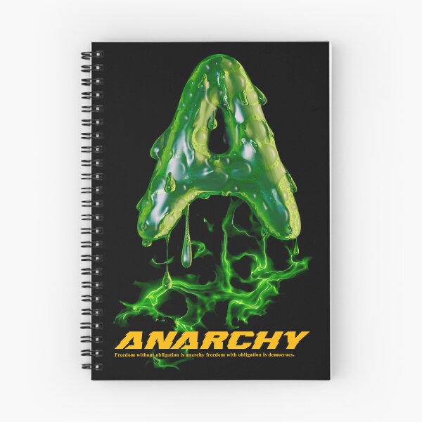 Item preview, Neon Slime Anarchy – Electric Green Symbol Art designed and sold by NandaFajarSu.