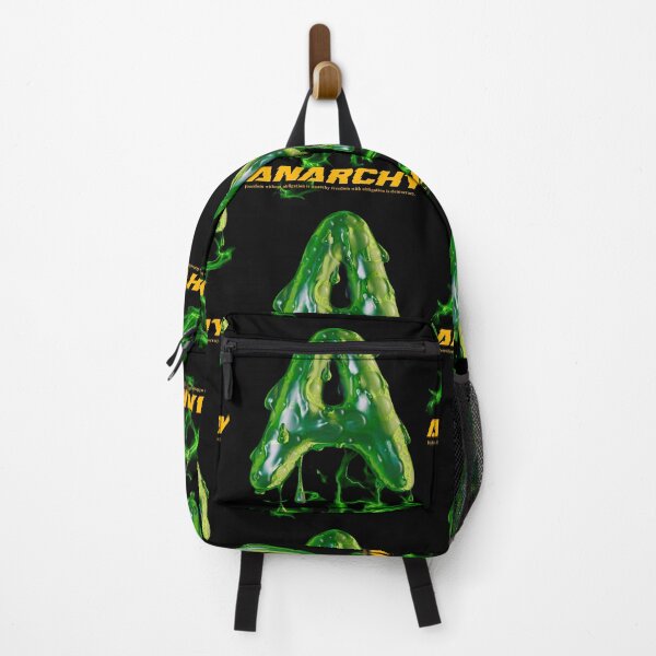 Item preview, Neon Slime Anarchy – Electric Green Symbol Art designed and sold by NandaFajarSu.