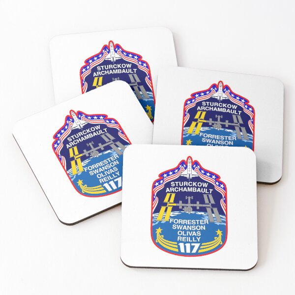 Item preview, Space Shuttle, STS-117, Mission Patch designed and sold by CharlieDesings.
