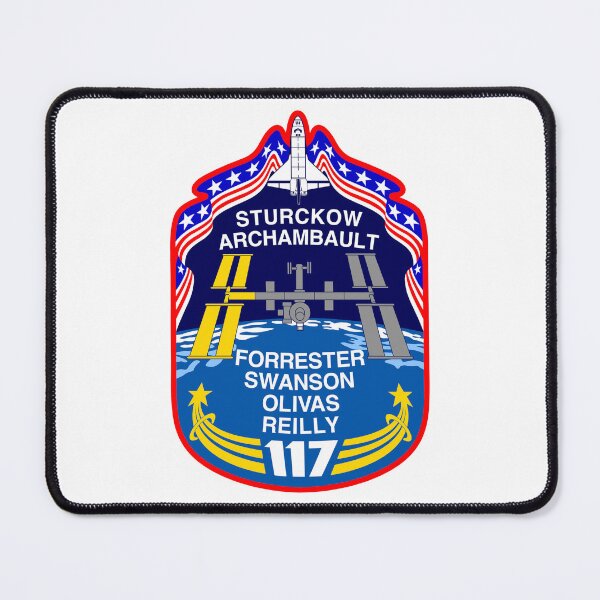 Item preview, Space Shuttle, STS-117, Mission Patch designed and sold by CharlieDesings.