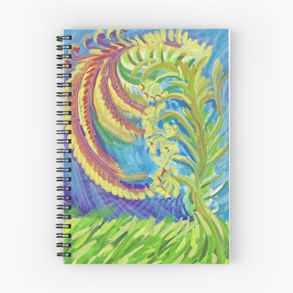 Item preview, Abstract Tropical Plant Vivid Brushstrokes | Fauvist Biological Digital Painting designed and sold by Keltoi-art.