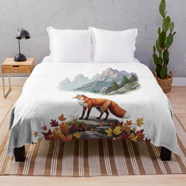 Item preview, Vista otoñal de Fox Mountain designed and sold by FoxVibes.