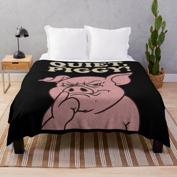 Item preview, Quiet Piggy Resist Fascism Anti Trump, Anti facism, Quiet Quiet Piggy, Dancing Pig Protest, Liberal Activist FDT, Anti MAGA Racist Facist FDT Protest Politica - Quiet Piggy designed and sold by Miarsabhoul.