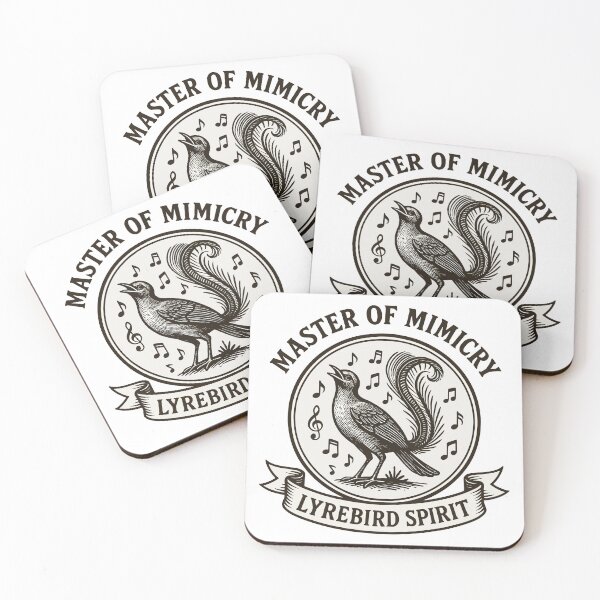 Item preview, Lyrebird Spirit Master of Mimicry Vintage Bird designed and sold by WildlifeInc.
