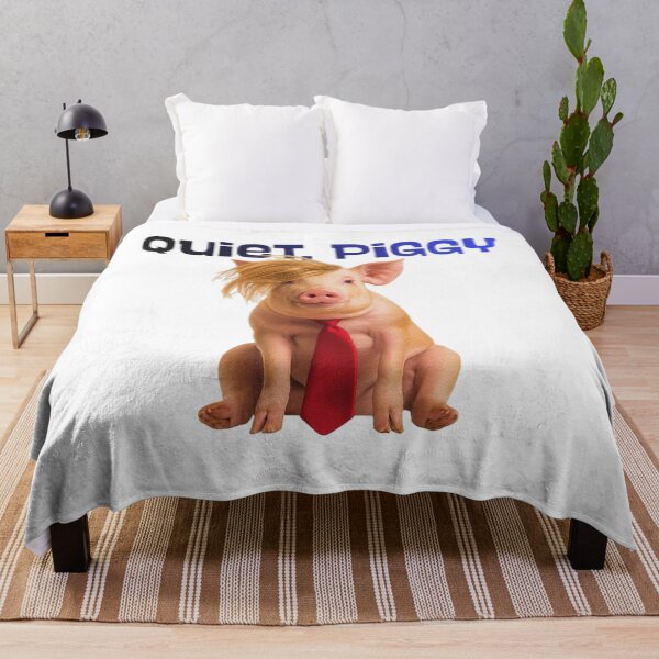 Item preview, Trump Pig Parody - Quiet Piggy designed and sold by Miarsabhoul.