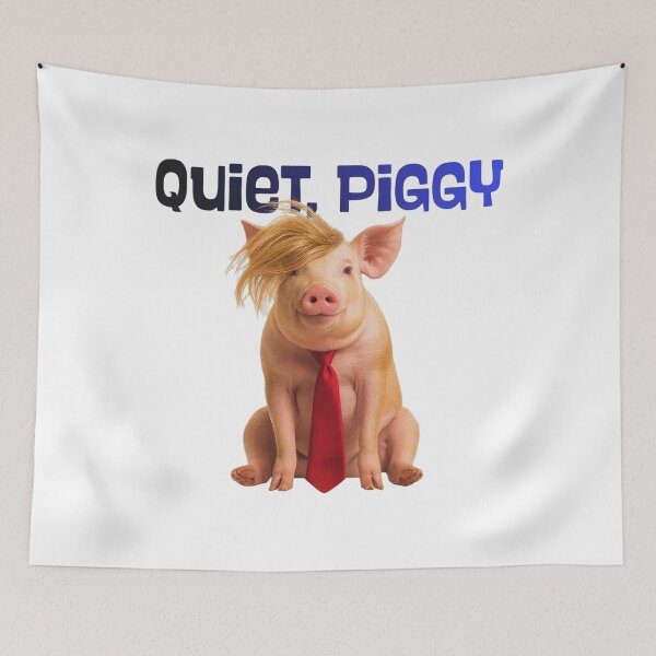 Item preview, Trump Pig Parody - Quiet Piggy designed and sold by Miarsabhoul.